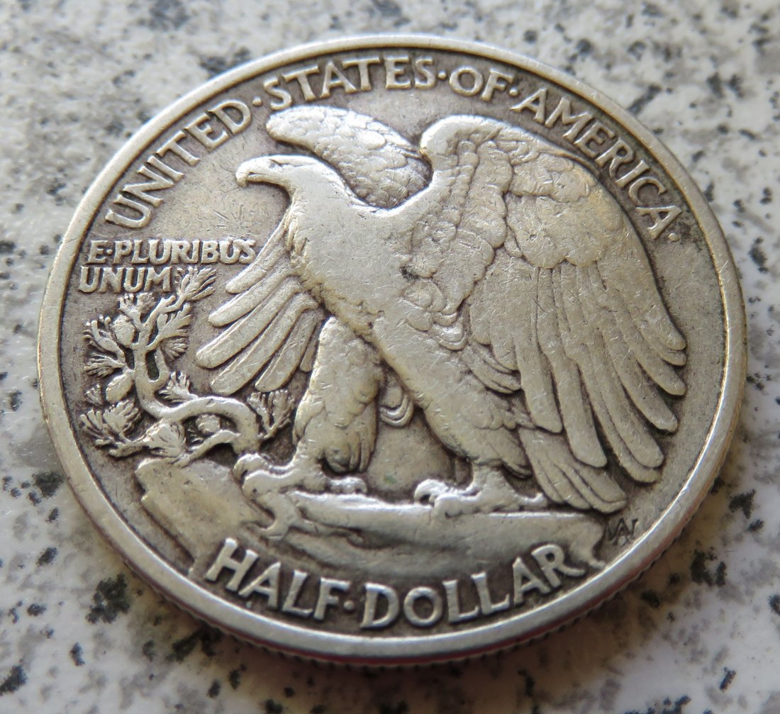  USA 1/2 Dollar 1936  / Walking Liberty half Dollar 1936   