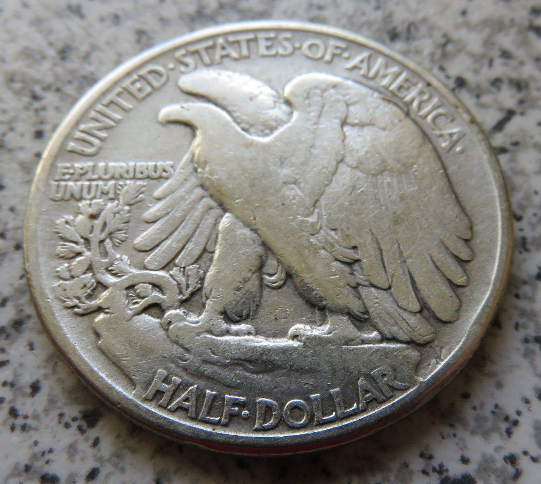  USA 1/2 Dollar 1944 / Walking Liberty half Dollar 1944   