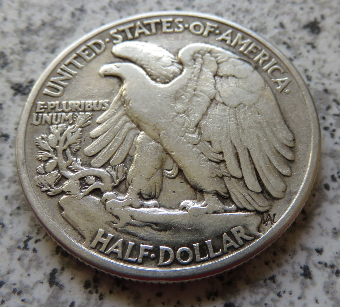  USA 1/2 Dollar 1946 / Walking Liberty half Dollar 1946   