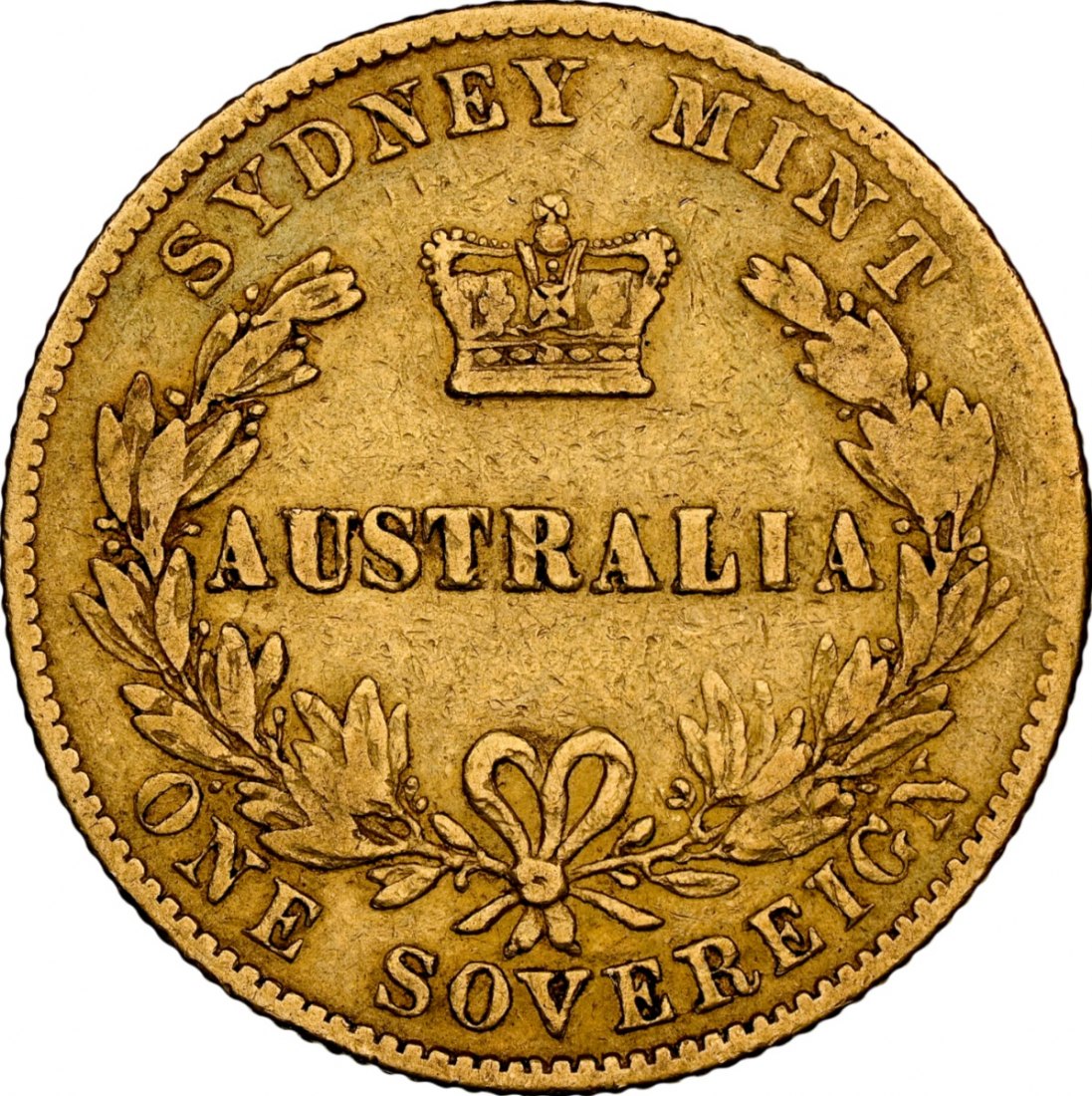  Australien 1 Sovereign 1870 | NGC F15 | Victoria   