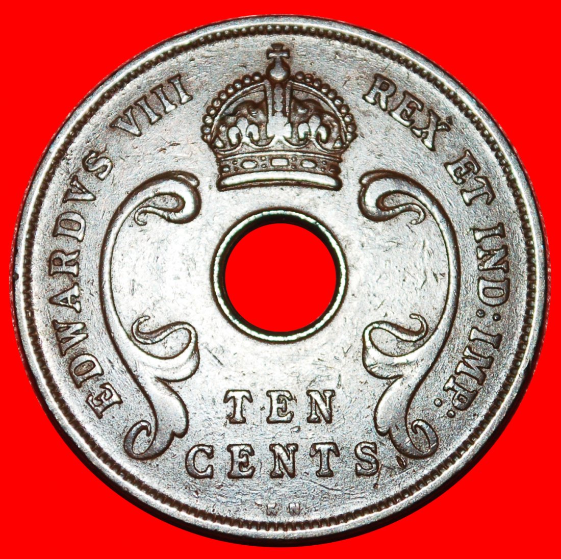  * GREAT BRITAIN: EAST AFRICA ★ 10 CENTS 1936KN! EDWARD VIII LOW START ★ NO RESERVE!   