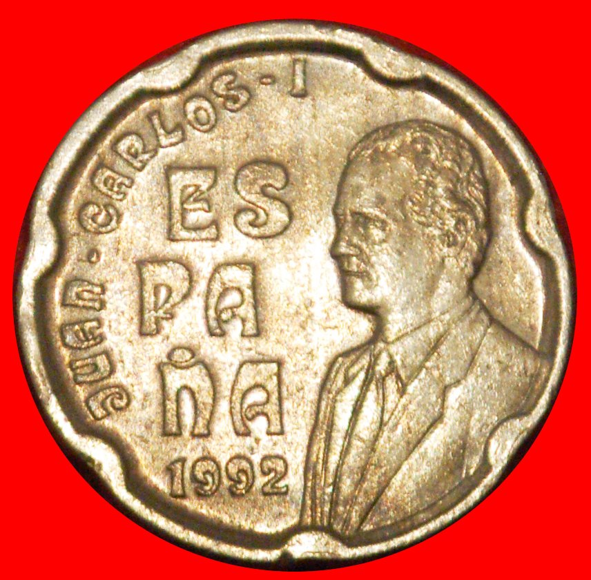  * GAUDI (1852-1926): SPANIEN ★ 50 PESETA 1992 DOM! JUAN CARLOS I. (1975-2014)★OHNE VORBEHALT!   
