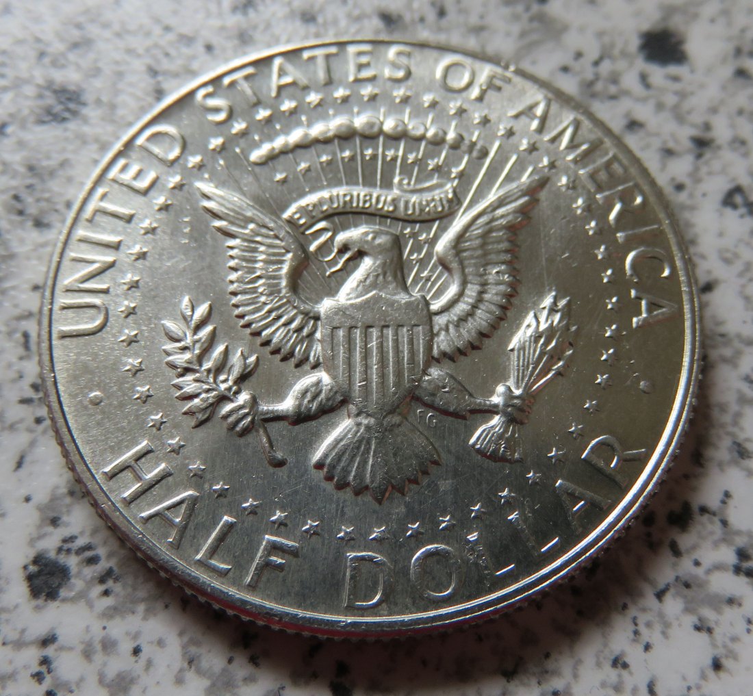  USA 1/2 Dollar 1965 / Kennedy half Dollar 1965   