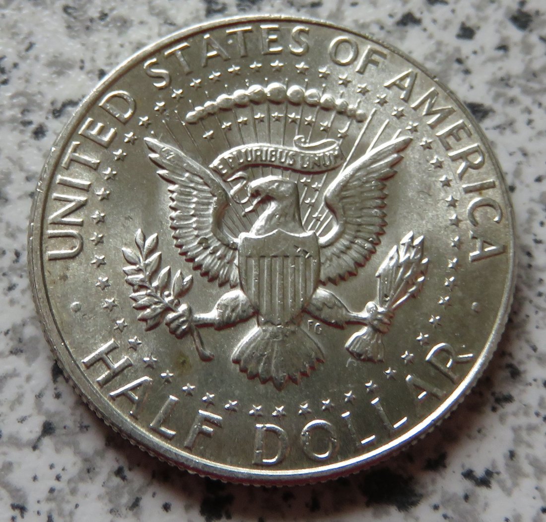  USA 1/2 Dollar 1968 D / Kennedy half Dollar 1968 D   