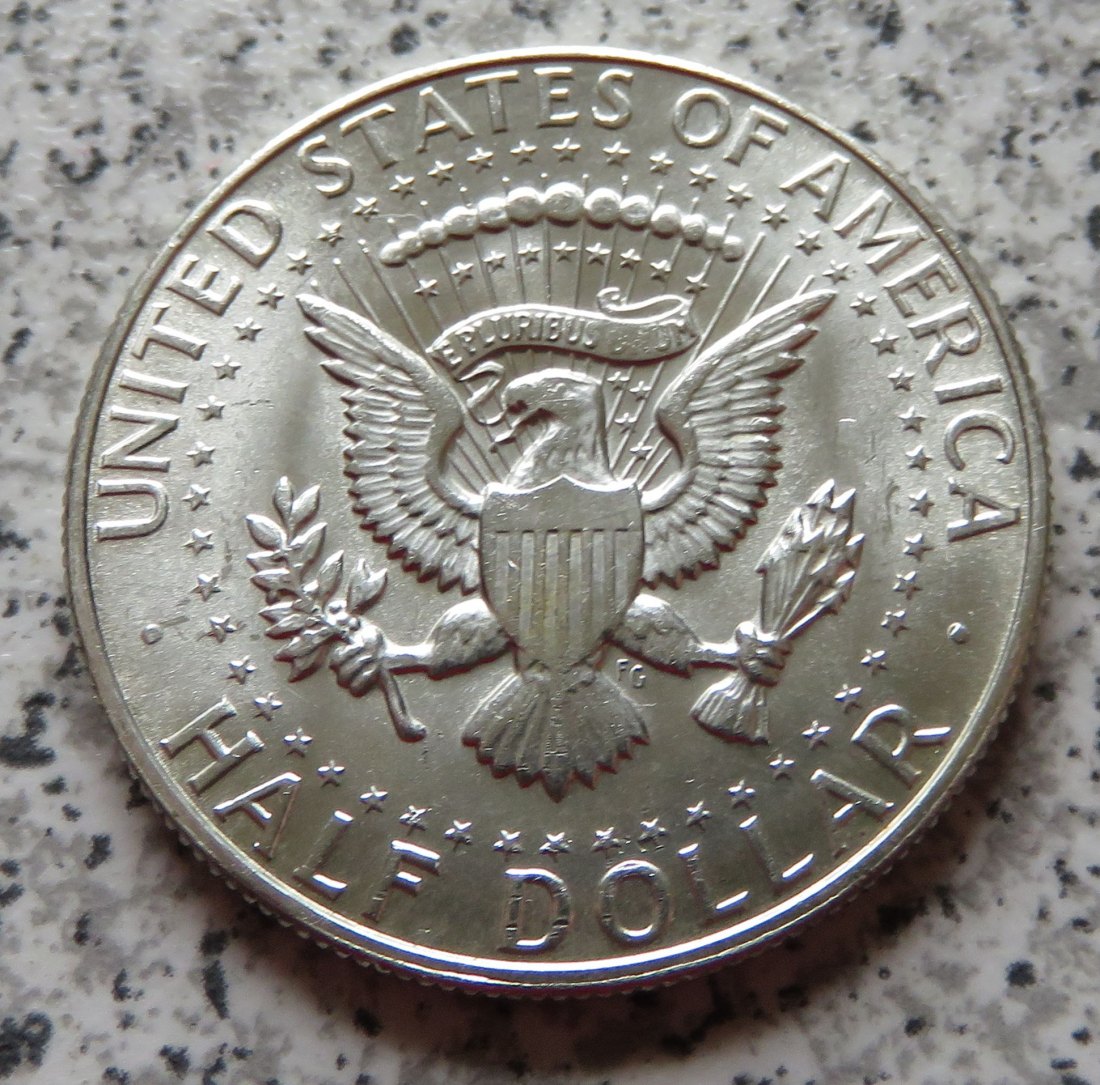  USA 1/2 Dollar 1969 D / Kennedy half Dollar 1969 D   