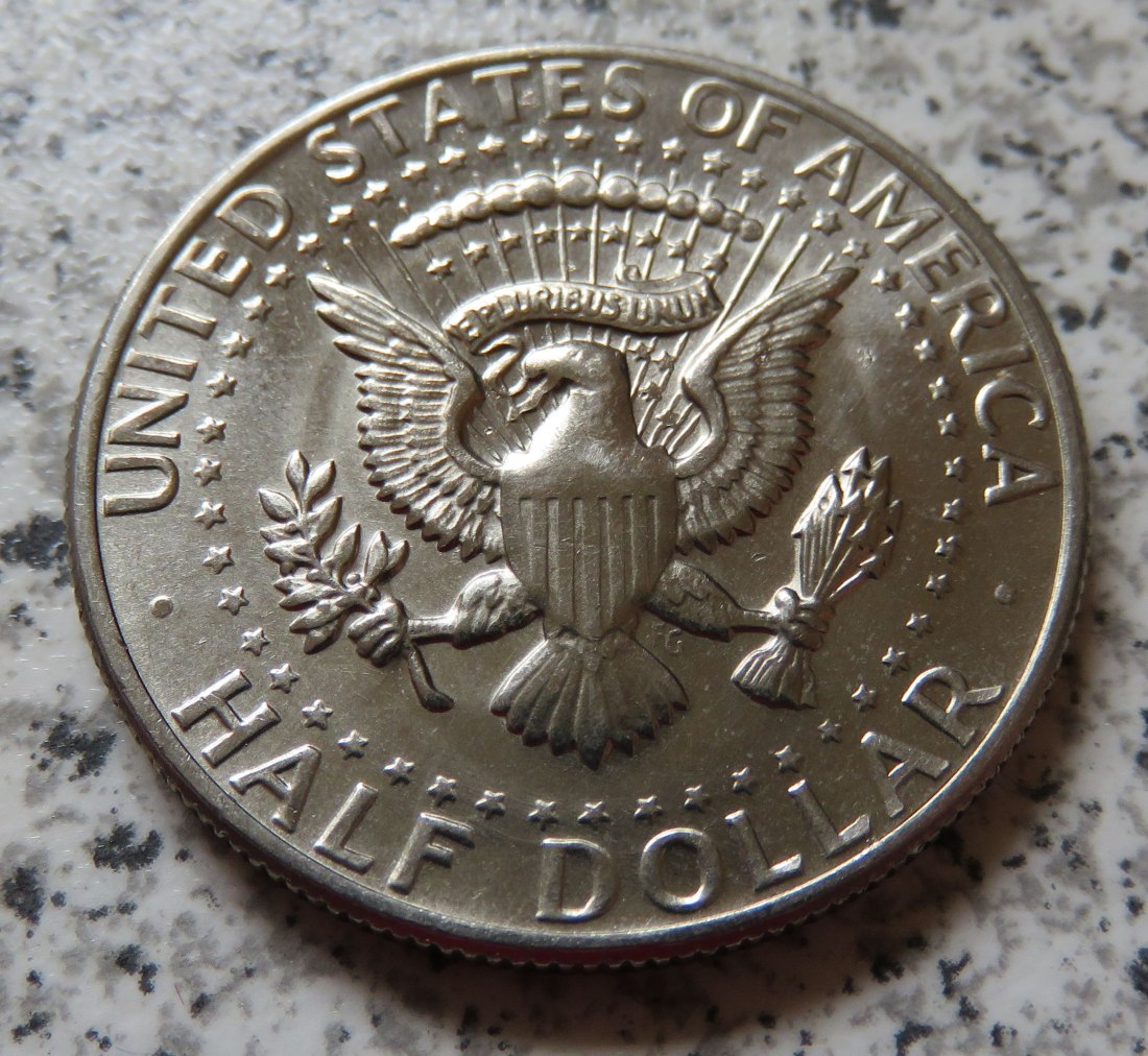  USA 1/2 Dollar 1971 D / Kennedy half Dollar 1971 D   