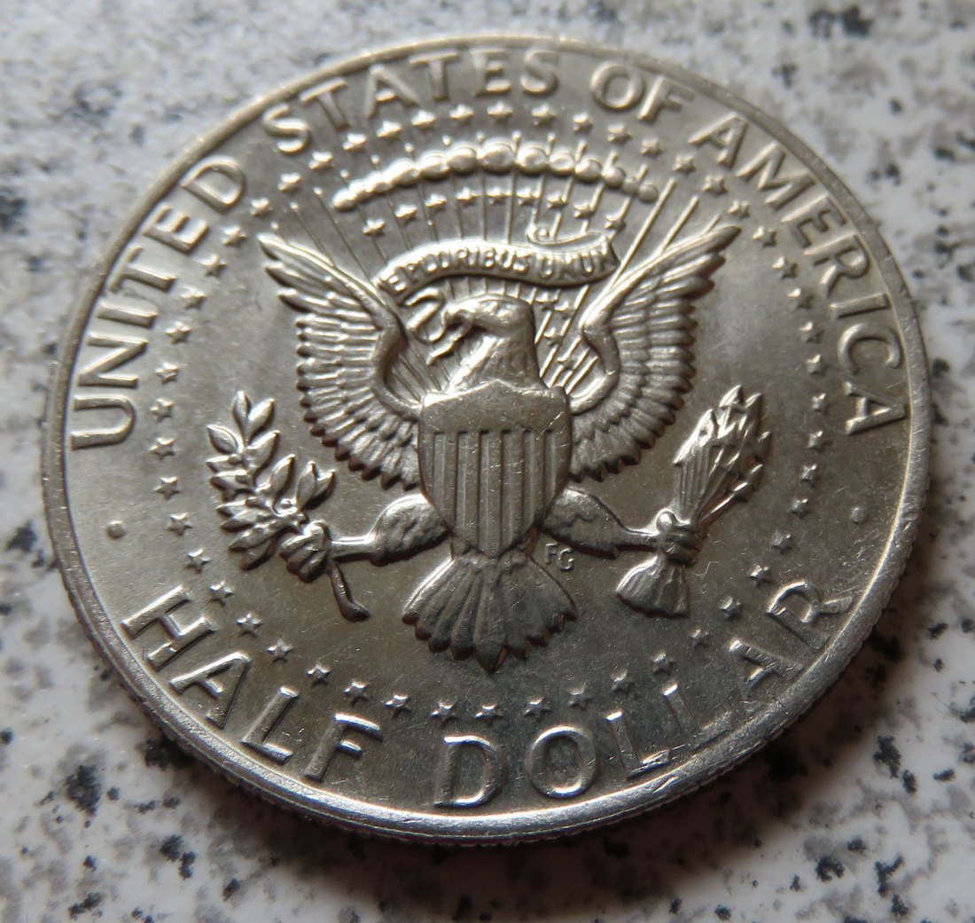  USA 1/2 Dollar 1972 / Kennedy half Dollar 1972   
