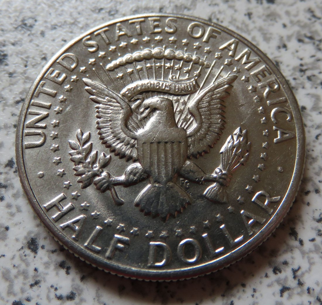  USA 1/2 Dollar 1972 D / Kennedy half Dollar 1972 D   