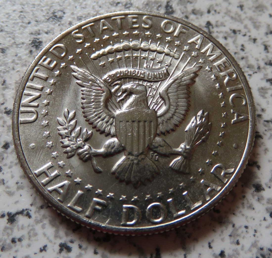  USA 1/2 Dollar 1972 D / Kennedy half Dollar 1972 D   