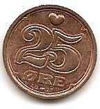  Dänemark 25 Ore 1999 #230   