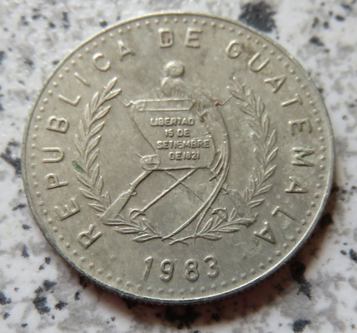 Guatemala 10 Centavos 1983   