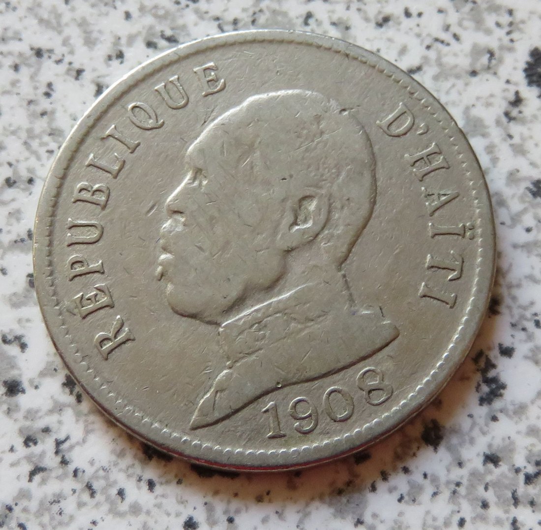  Haiti 50 Centimes 1908   