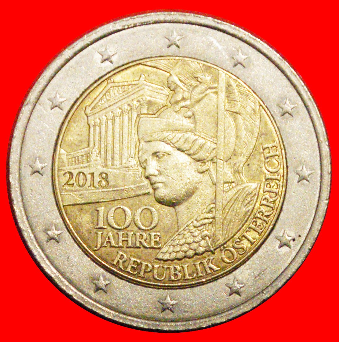  * PEGASUS UND SPHINX 1918: ÖSTERREICH ★ 2 EURO 2018! ★OHNE VORBEHALT!   