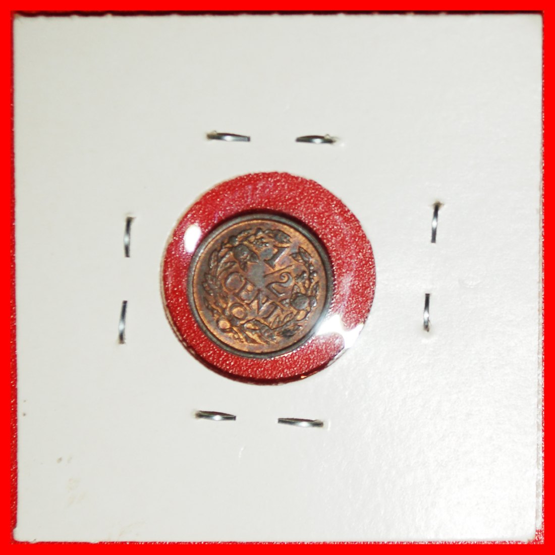  * RAMPANT LION (1909-1940): NETHERLANDS★1/2 CENT 1937 UNC! WILHELMINA (1890-★LOW START ★ NO RESERVE!   