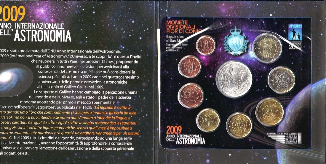  Euro KMS San Marino 3,88 2009 Euro mit 5 Euro Silber Goldankauf Koblenz Maurer AB 301   