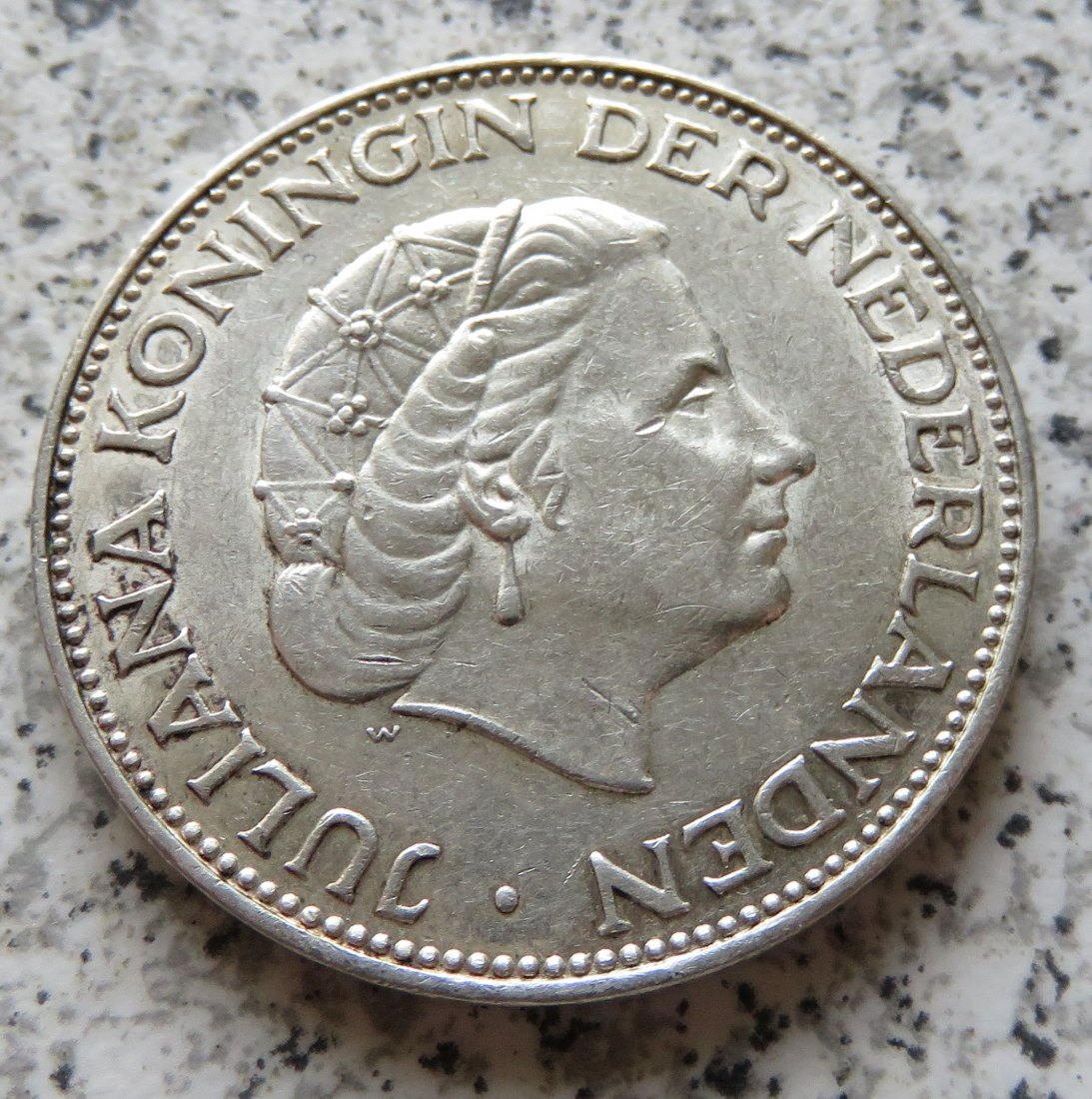  Niederlande 2,5 Gulden 1961   