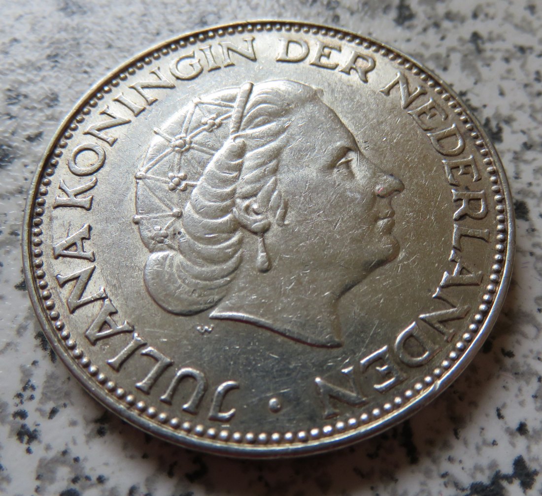  Niederlande 2,5 Gulden 1962   