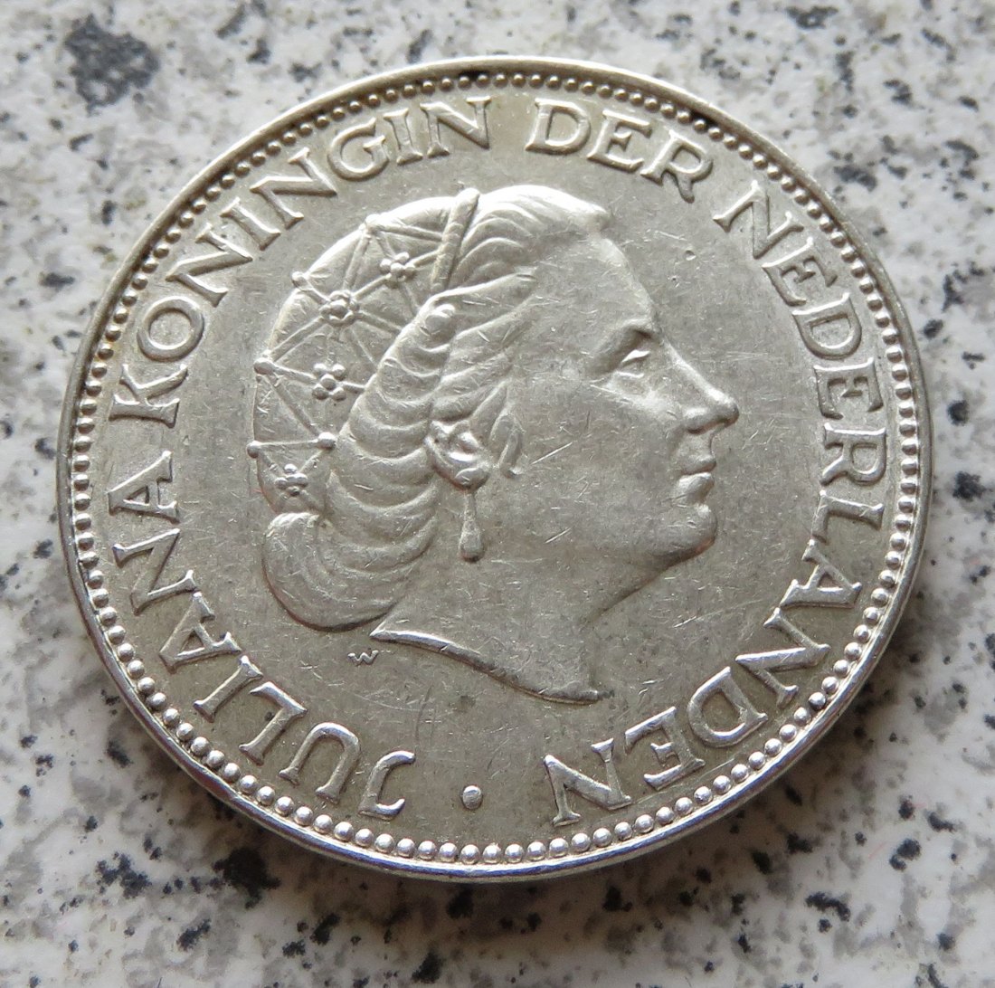  Niederlande 2,5 Gulden 1963   
