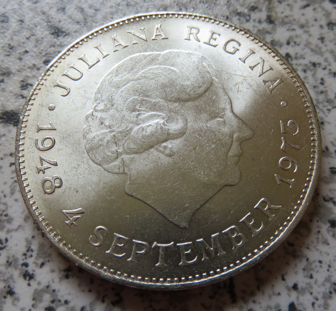  Niederlande 10 Gulden 1973   