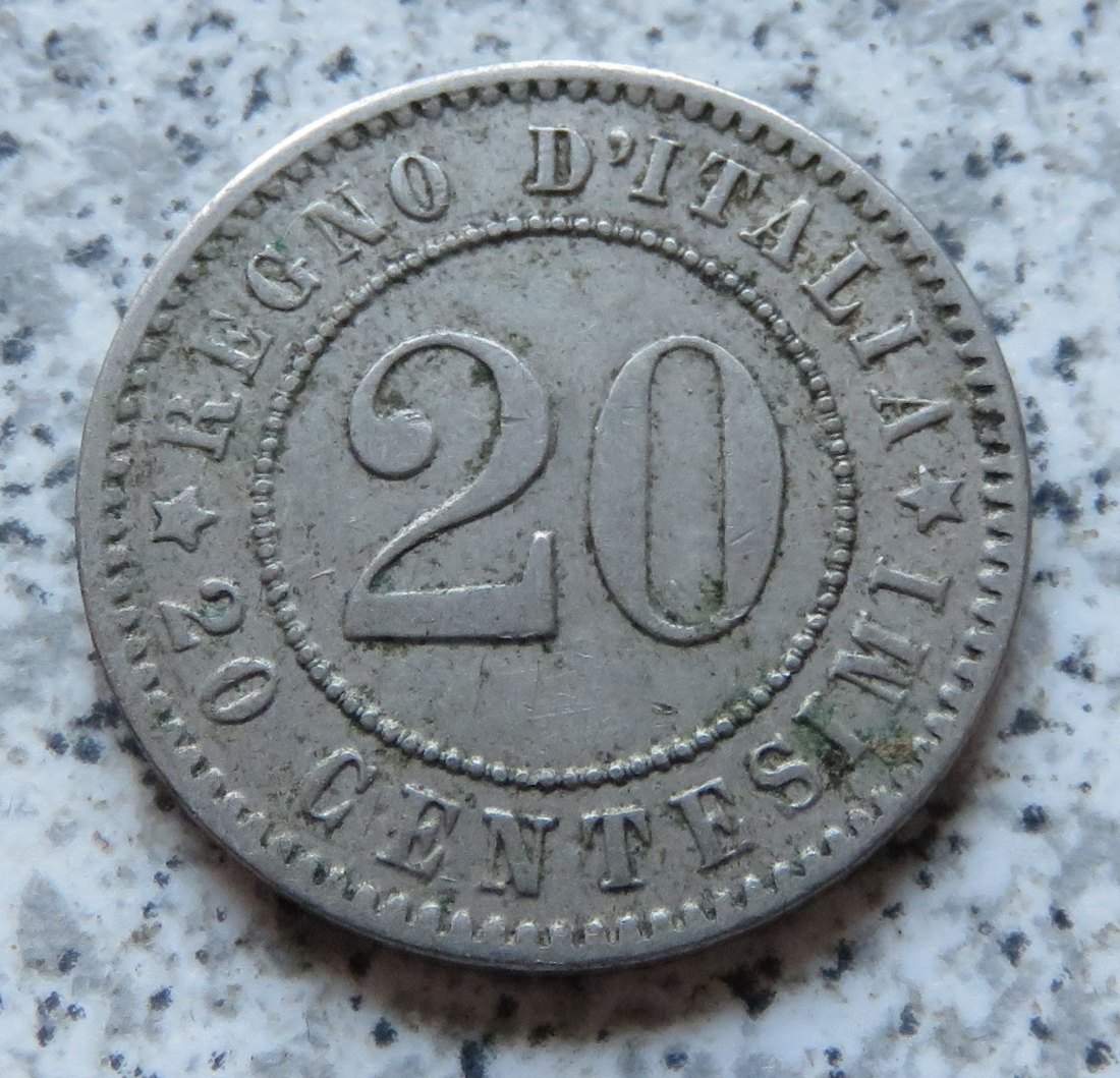  Italien 20 Centesimi 1894 KB   