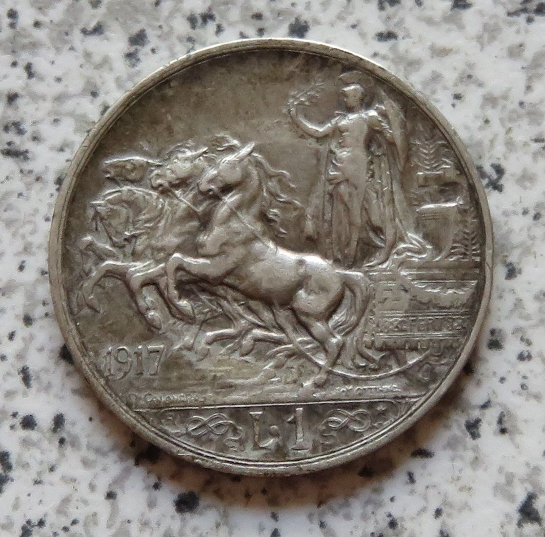  Italien 1 Lira 1917 R   