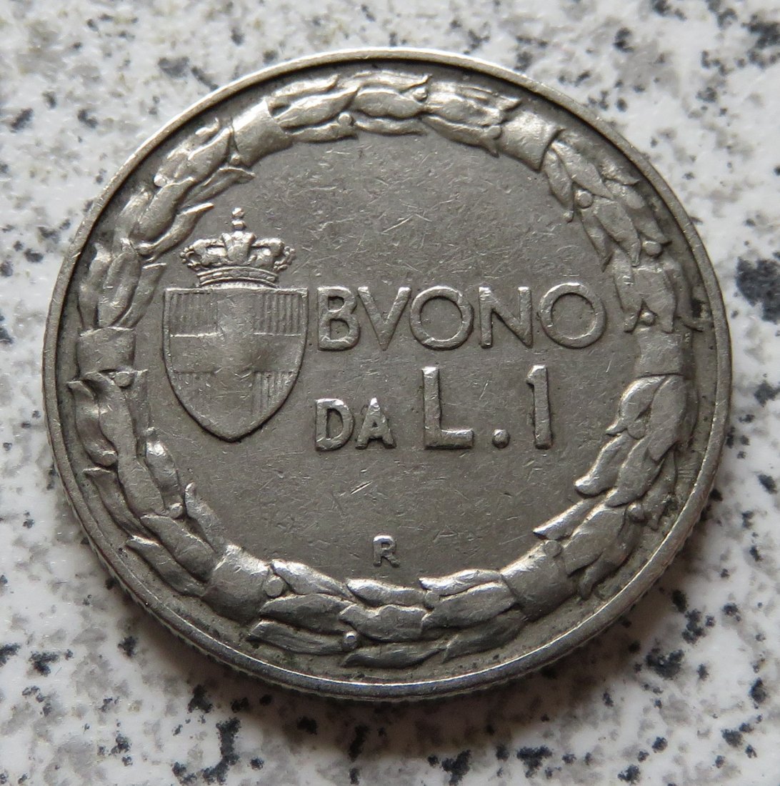 Italien 1 Lira 1922 R   