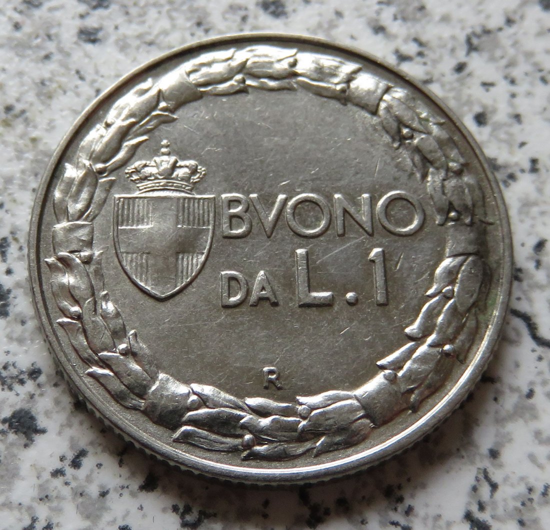  Italien 1 Lira 1923 R   