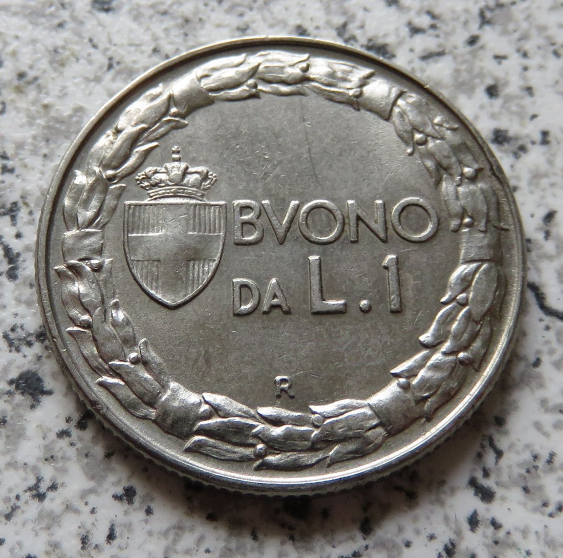  Italien 1 Lira 1923 R   