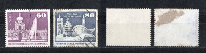  DDR 1974 Mi. 1919-1920 *Echt Gelaufen   