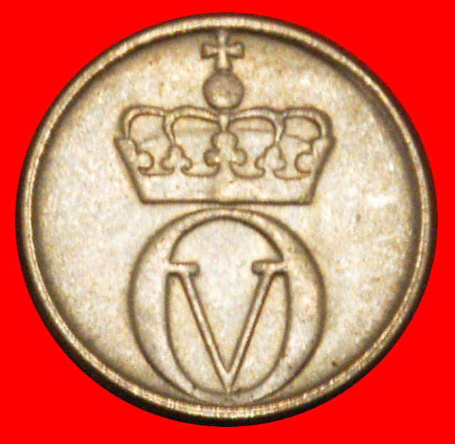  * HONEYBEE (1958-1973): NORWAY ★ 10 ORE 1961 MINT LUSTRE! OLAV V (1957-1991)★LOW START ★ NO RESERVE!   