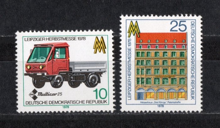  DDR 1978 Mi. 2353-2354 Kompl.-Satz **Postfrisch   