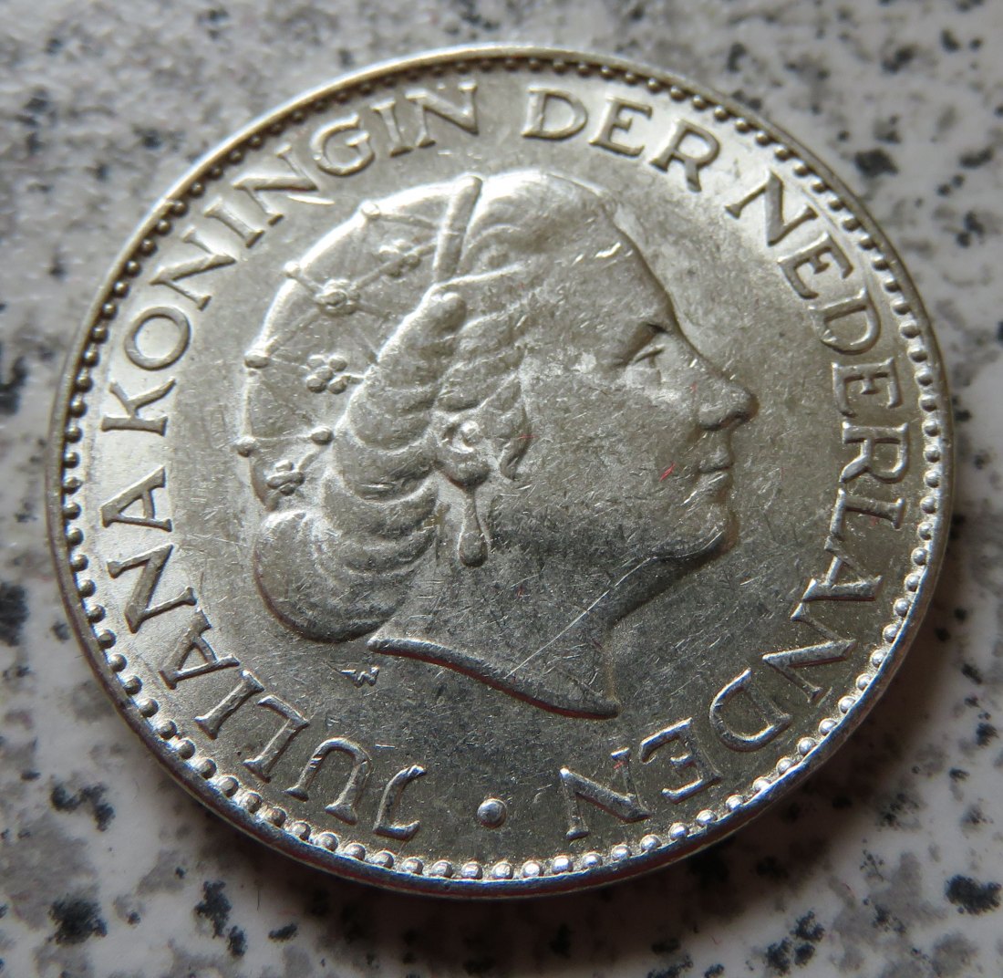  Niederlande 1 Gulden 1964   