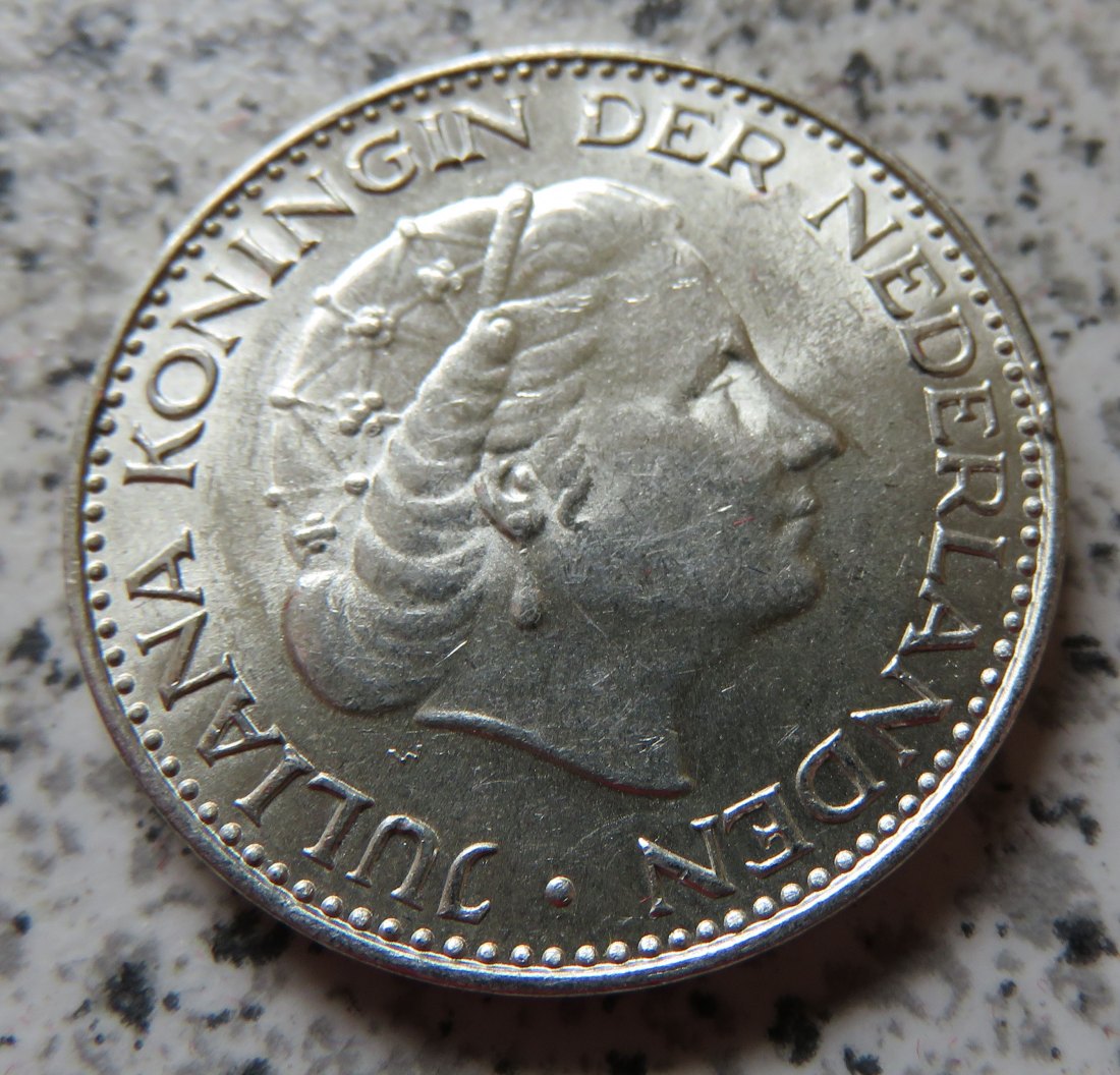  Niederlande 1 Gulden 1967   