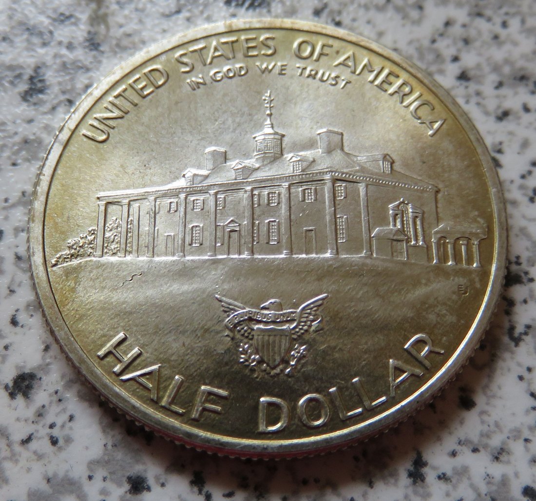  USA 1/2 Dollar 1982 D / half Dollar 1982 D   