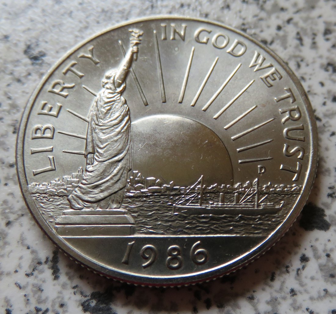  USA 1/2 Dollar 1986 D / half Dollar 1986 D   