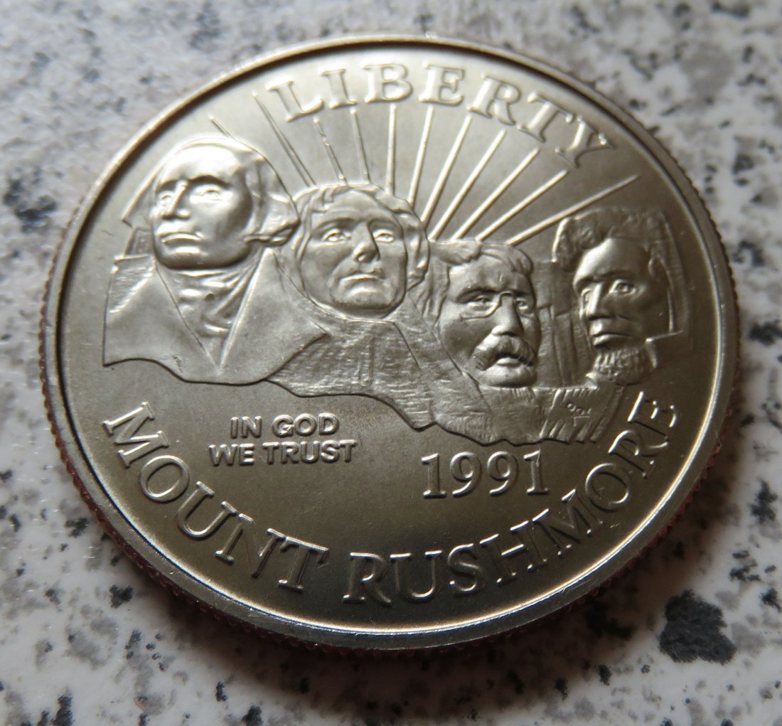  USA 1/2 Dollar 1991 D / half Dollar 1991 D   