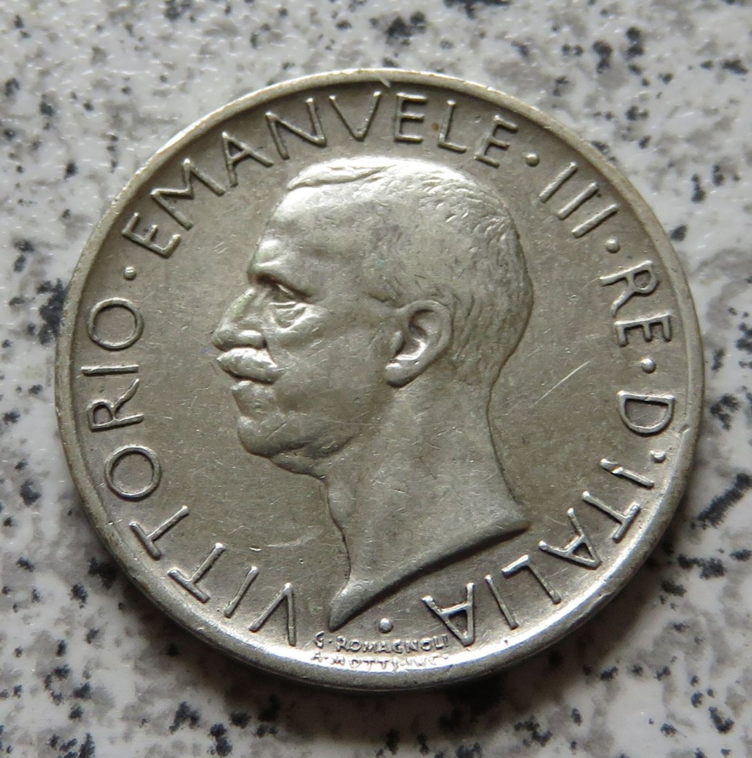  Italien 5 Lire 1930 R   