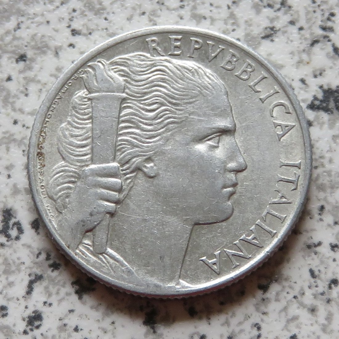  Italien 5 Lire 1948 R   