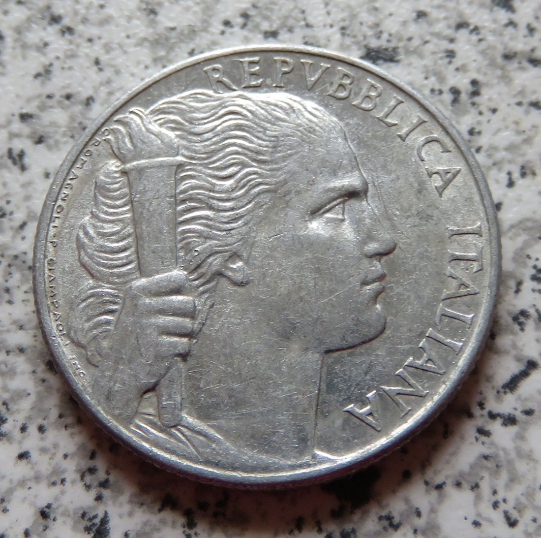  Italien 5 Lire 1949 R   
