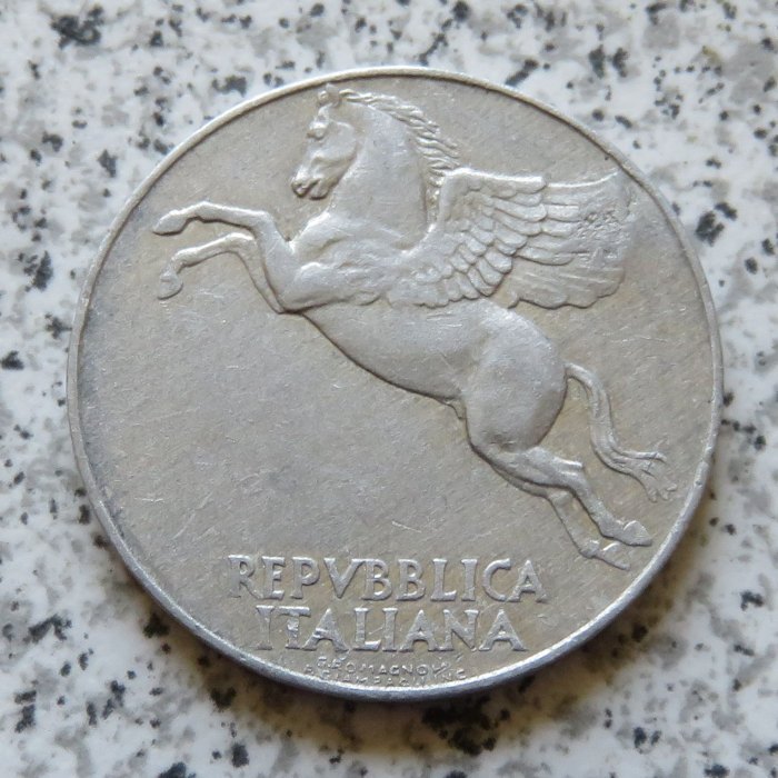  Italien 10 Lire 1948 R   