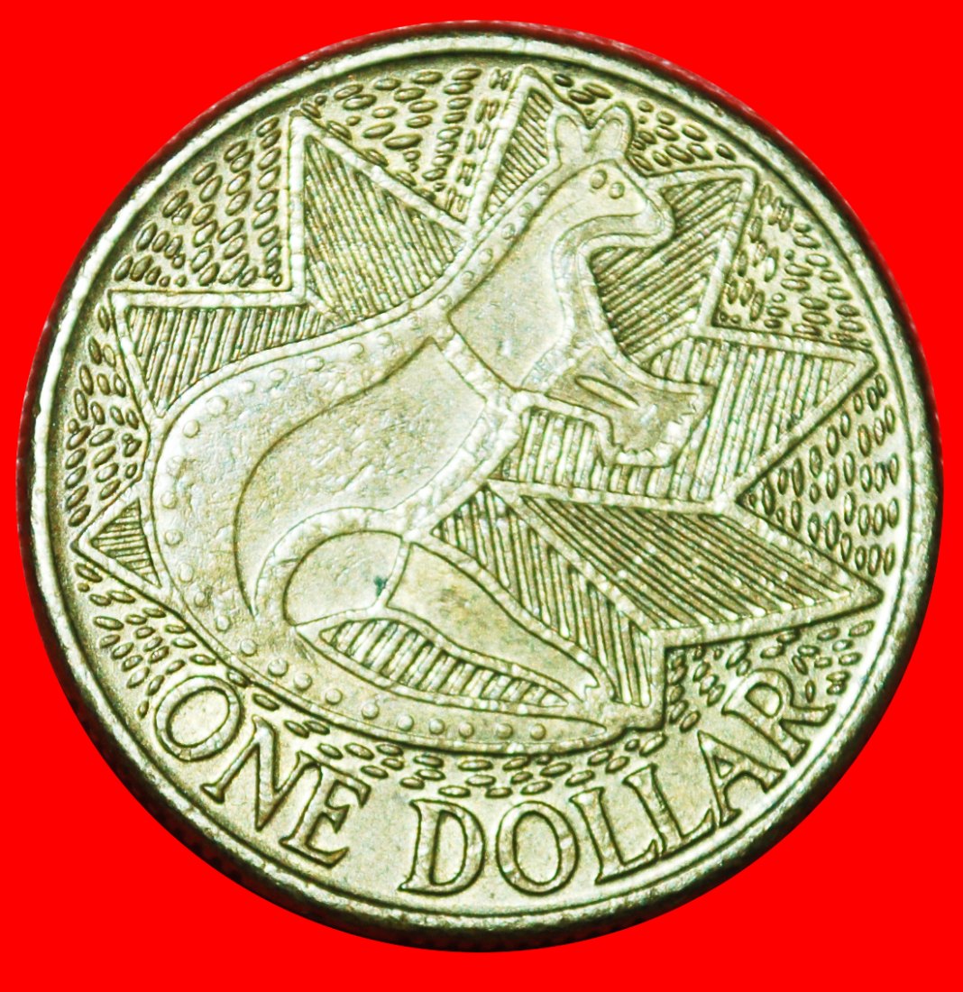  * STERN UND KÄNGURU 1788: AUSTRALIEN ★ 1 DOLLAR 1988! ELISABETH II. (1953-2022) OHNE VORBEHALT!   