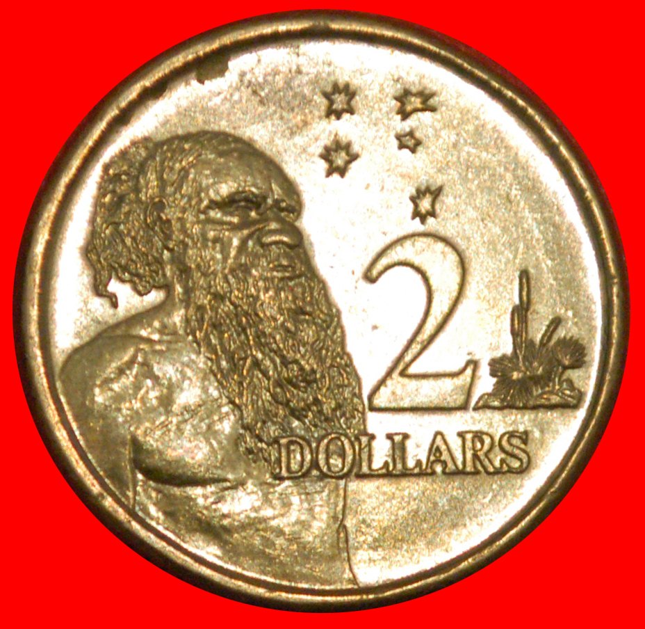  * KREUZ DES SÜDENS (1988-2022): AUSTRALIEN ★ 2 DOLLAR 2020! ELISABETH II. (1953-2022 OHNE VORBEHALT!   