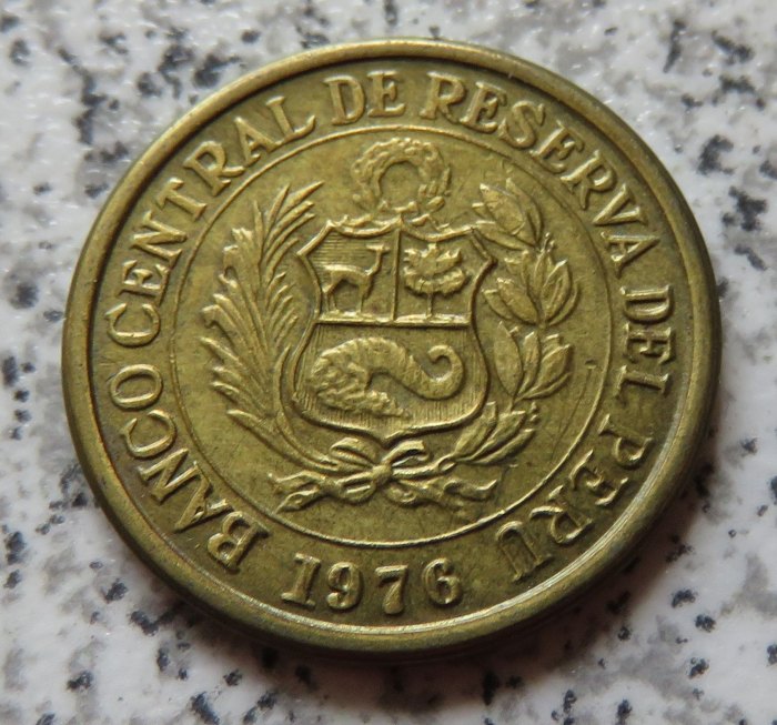  Peru 1/2 Sol 1976   