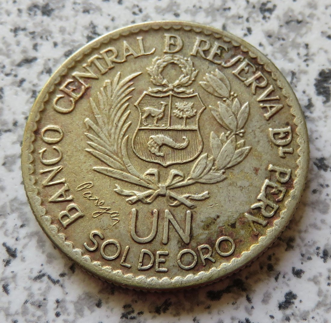  Peru 1 Sol 1965   