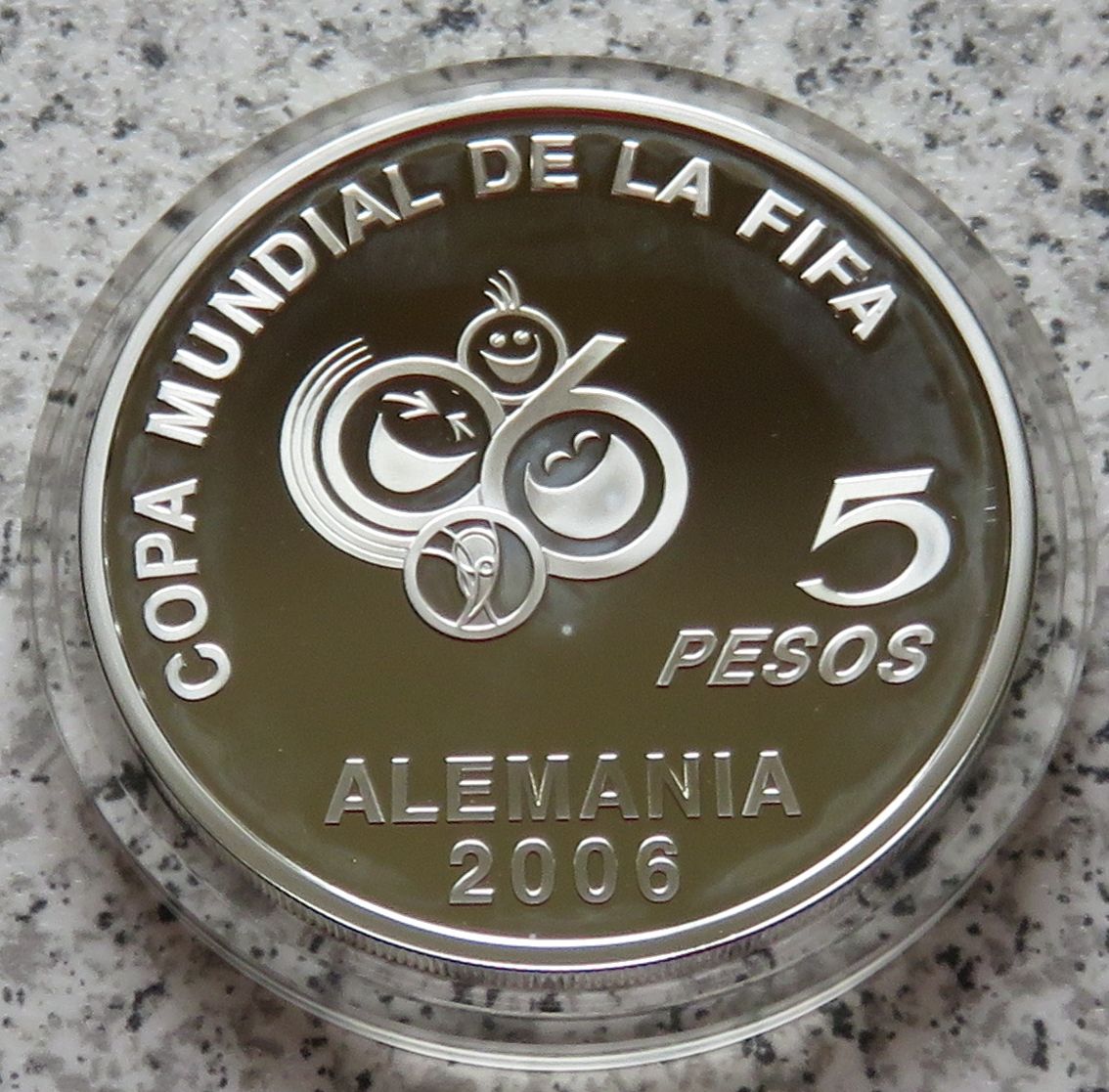  Argentinien 5 Pesos 2003   