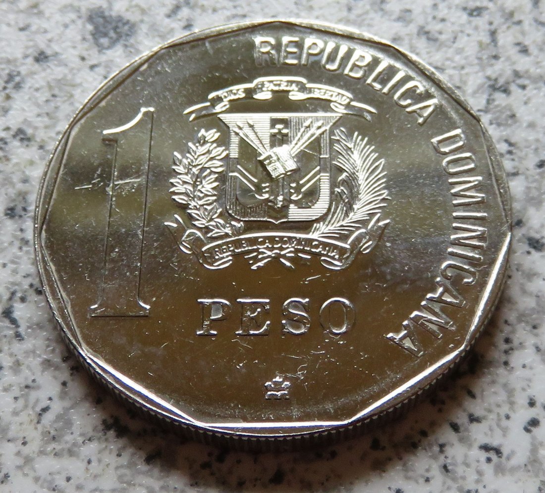  Dominikanische Republik 1 Peso 1991   