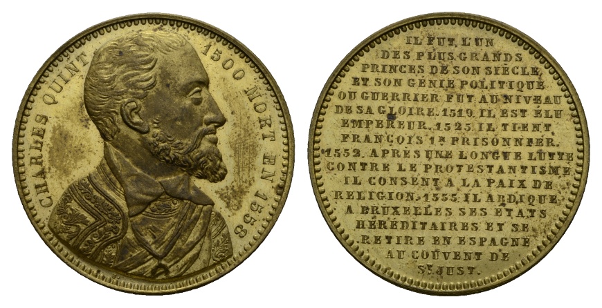  Habsburg; Bronzemedaille 19.Jahrh.; 17,24 g; Ø 34,40 mm   