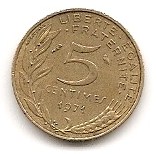  Frankreich 5 Centimes 1971 #214   