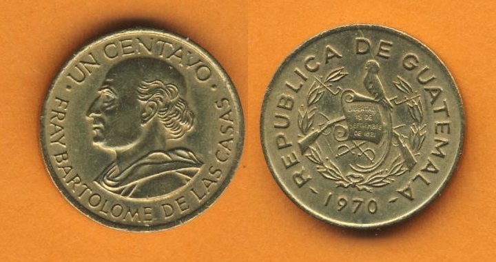  Guatemala 1 Centavo 1970   