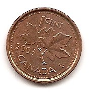  Kanada 1 Cent 2003  #149   